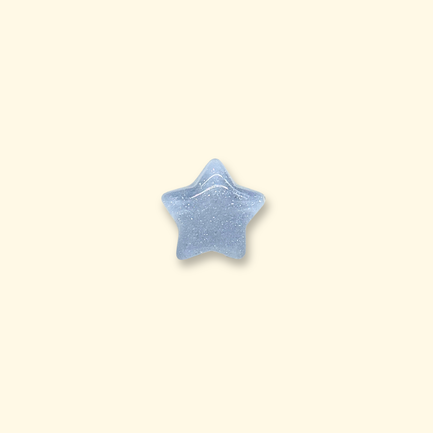 Brilliant star charm for pet collars - A shimmering and radiant accessory with a star-shaped design