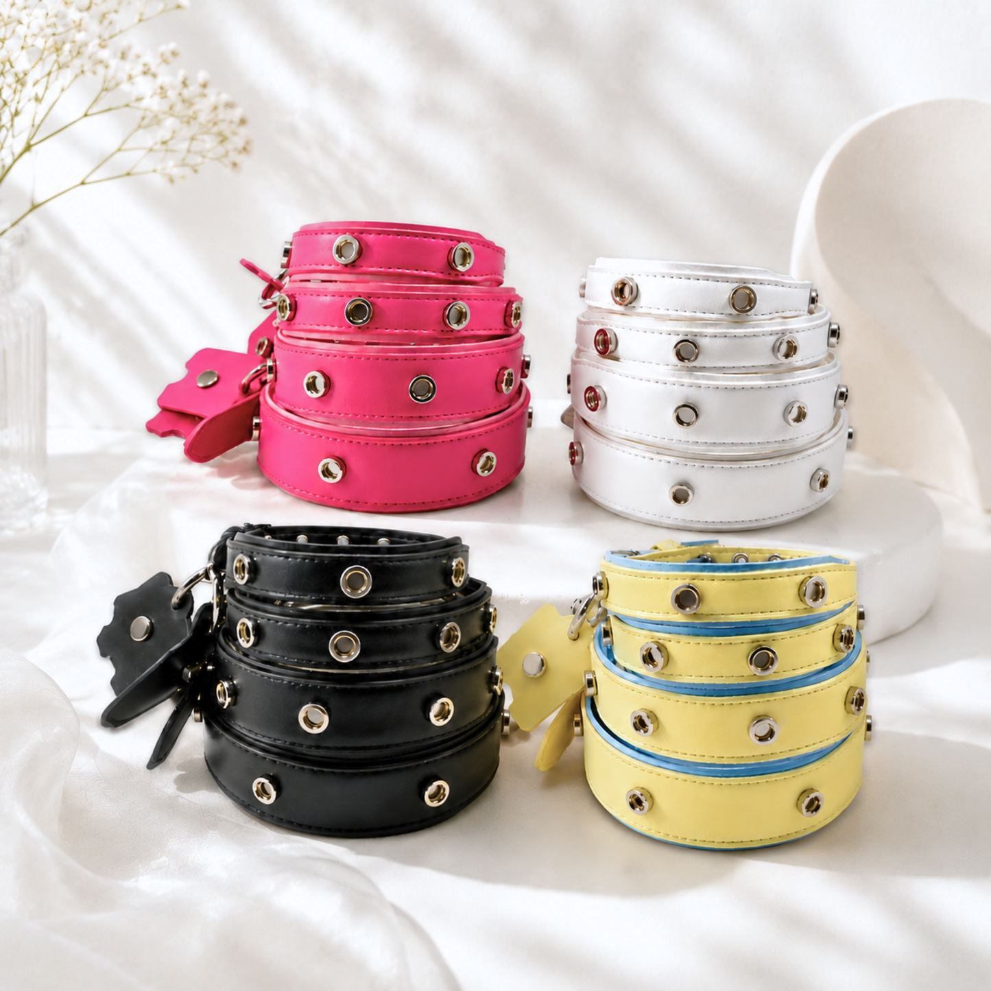 Interchangeable Dog Collar Charm Set
