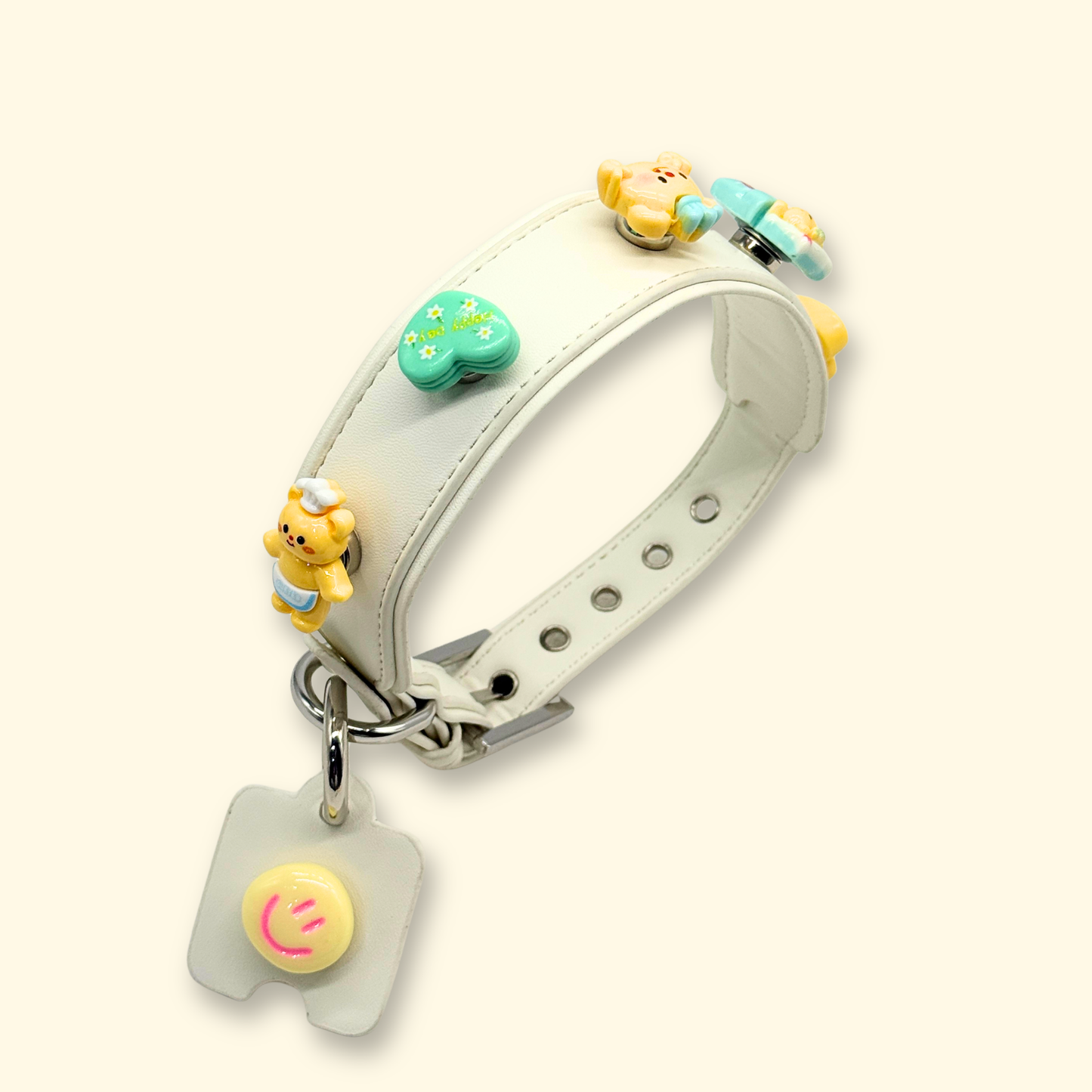 Yellow Bear Dog Collar Charms