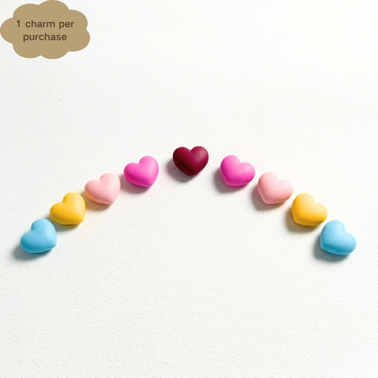 Dopamine Heart Snap Charm