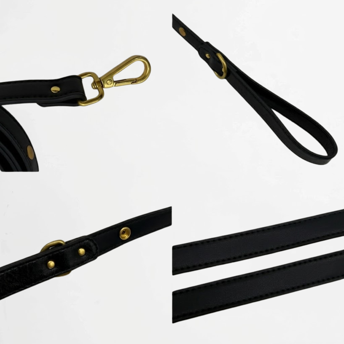 Midnight Black Charm Leash for Dogs & Cats