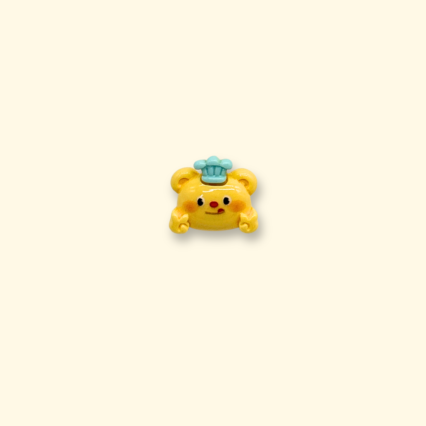 Adorable bear wearing a chef hat, perfect as a cute pet collar accessory for your dog