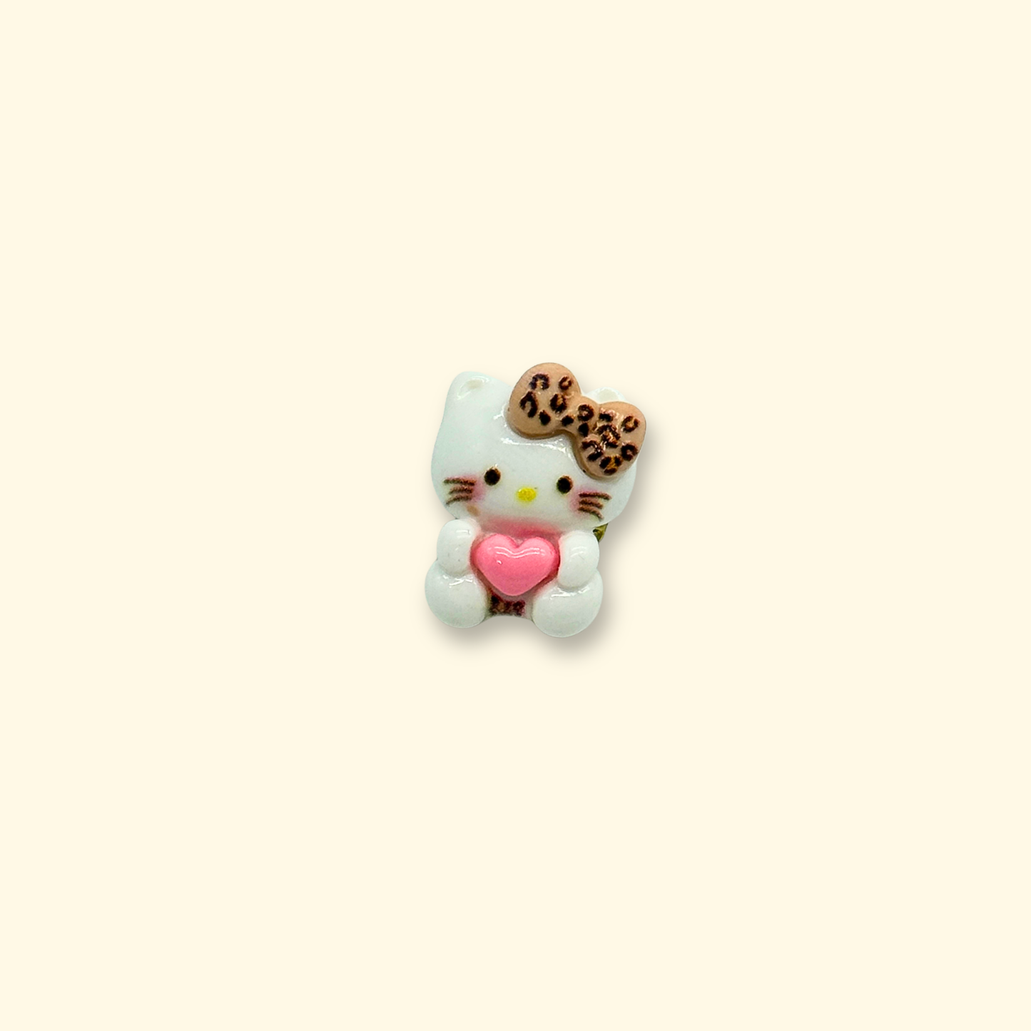 Cute Cat inspired pet collar charm with pink heart for cute dog accessories