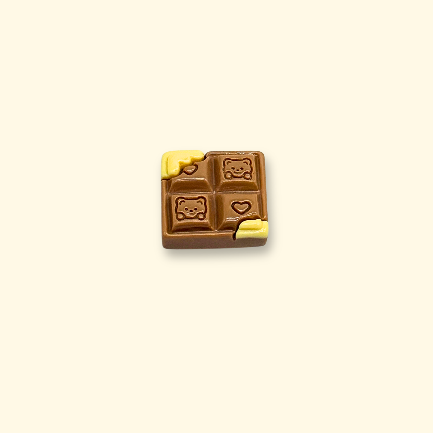 Cute chocolate bar charm for dog collar – A sweet, playful addition to your pet’s accessories