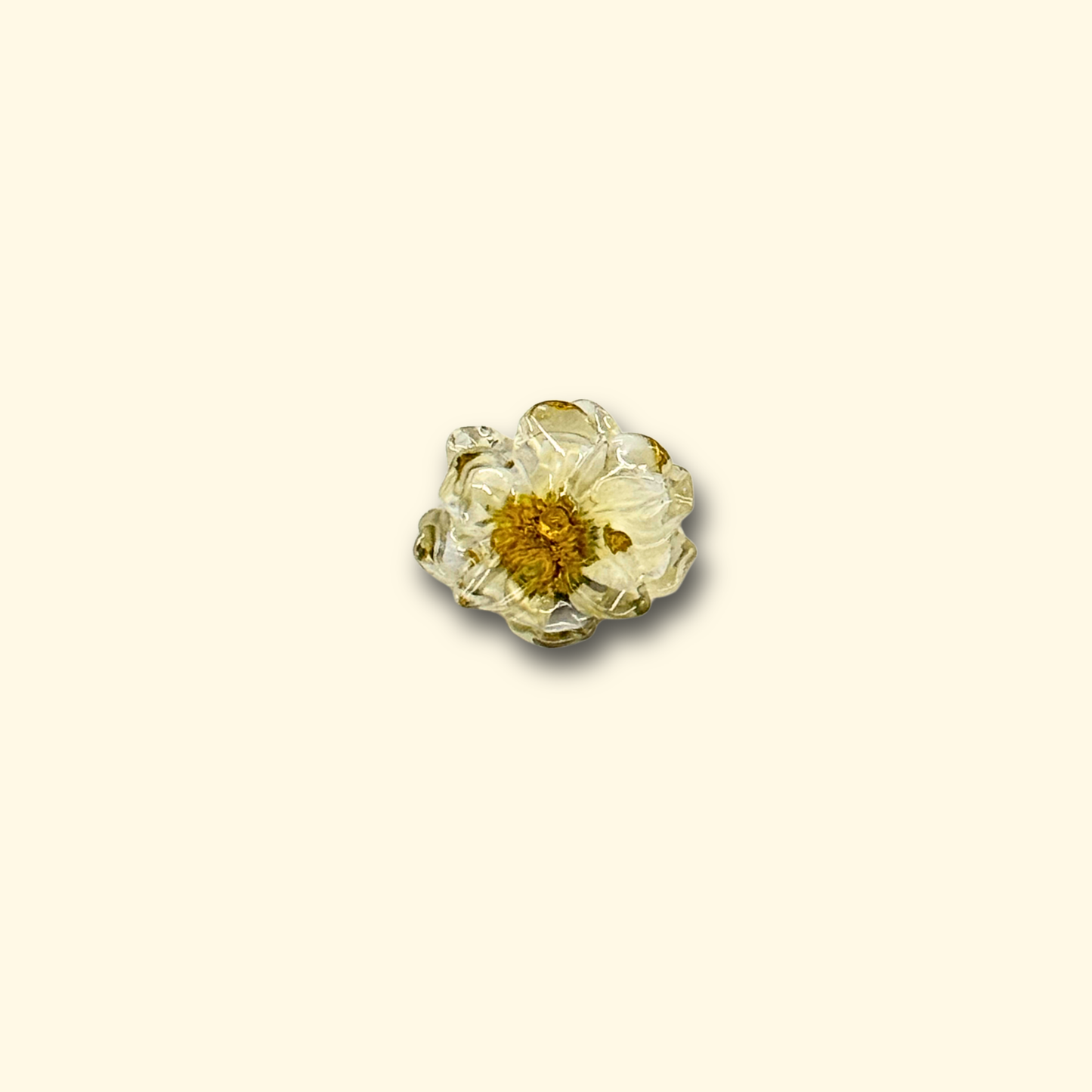 Crystal Blossom pet charm with delicate floral design, perfect for adding a unique and elegant touch to your pet's collar