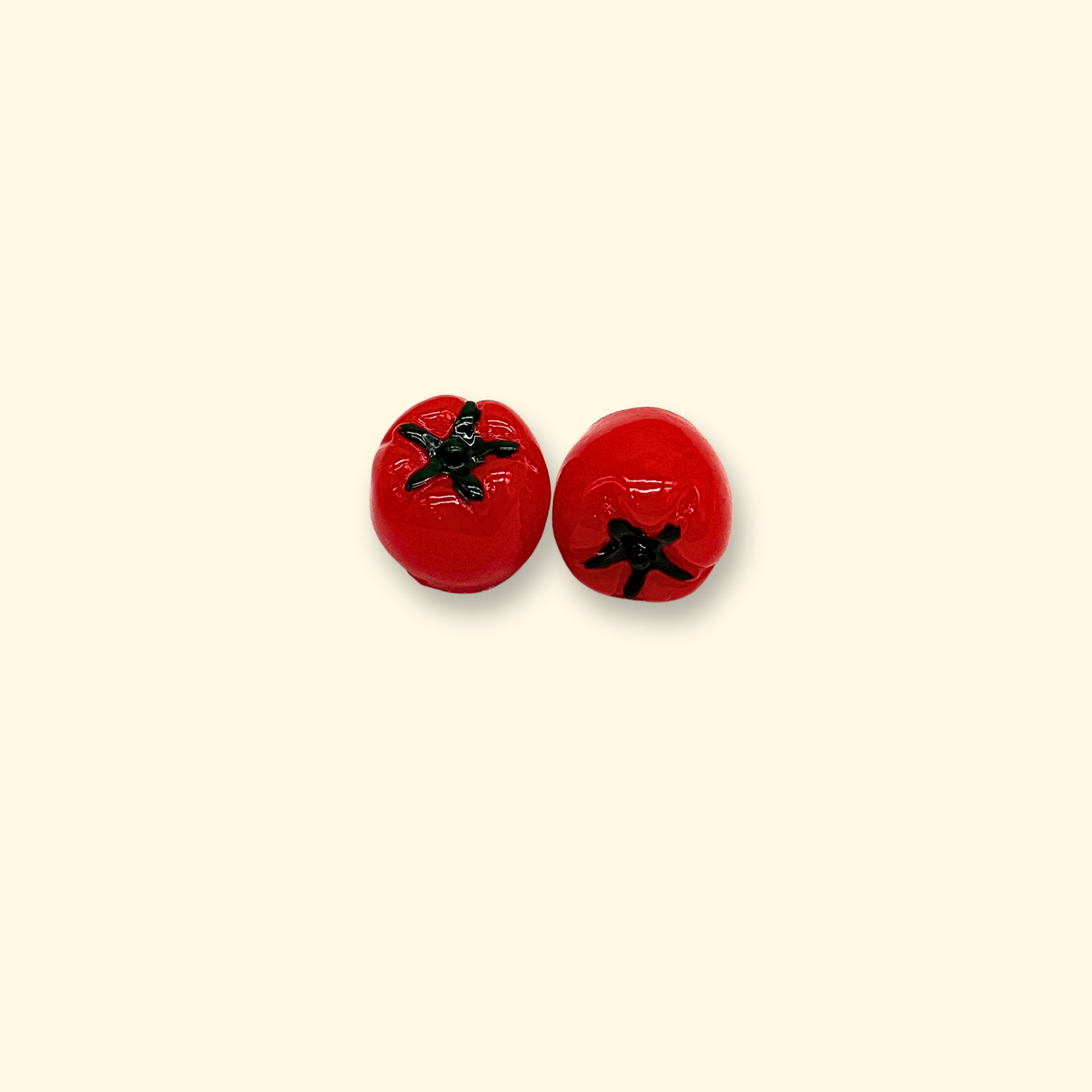 Cute Tomato Dog Collar Charm - Fun Pet Accessory