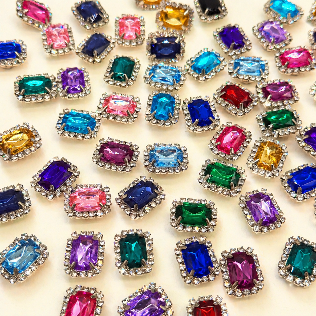 Sparkling Diamond Pet Charms | Customizable Pet Accessories with Shiny Crystals