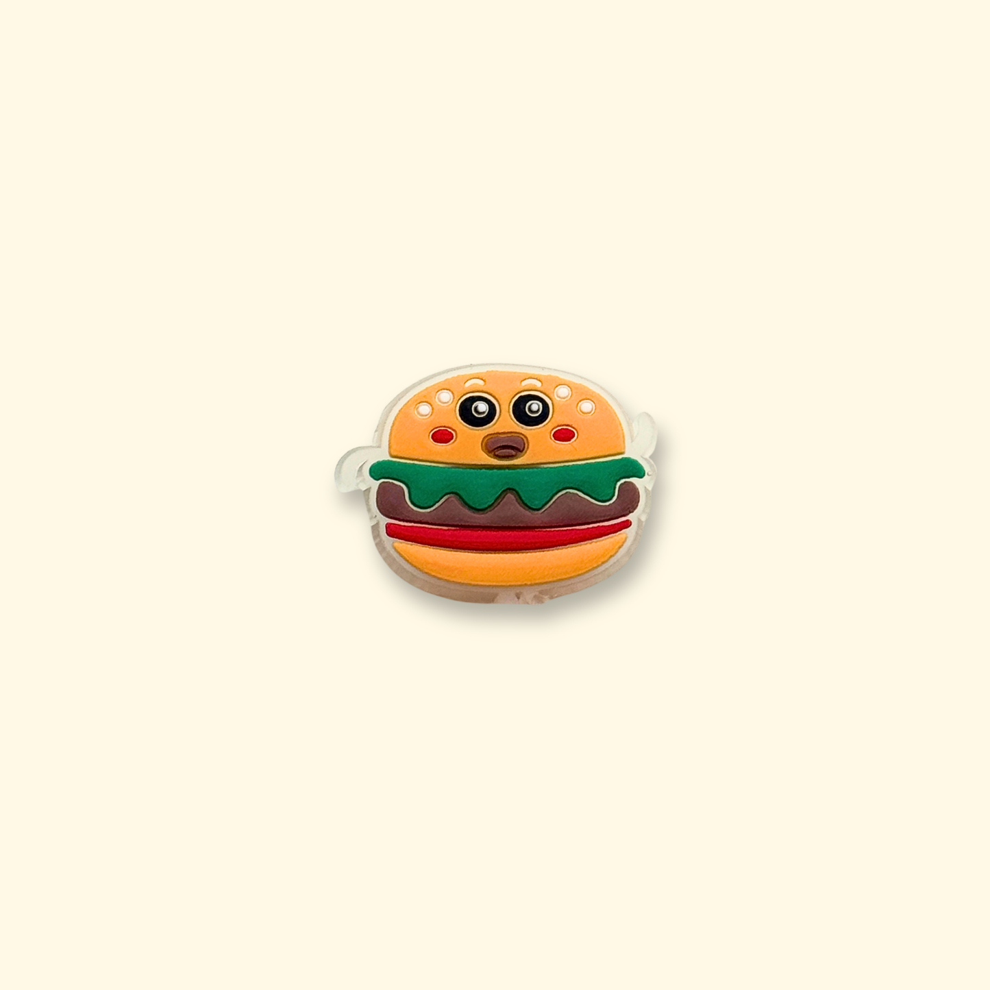 cute hamburger pet collar charm accessory for stylish dogs