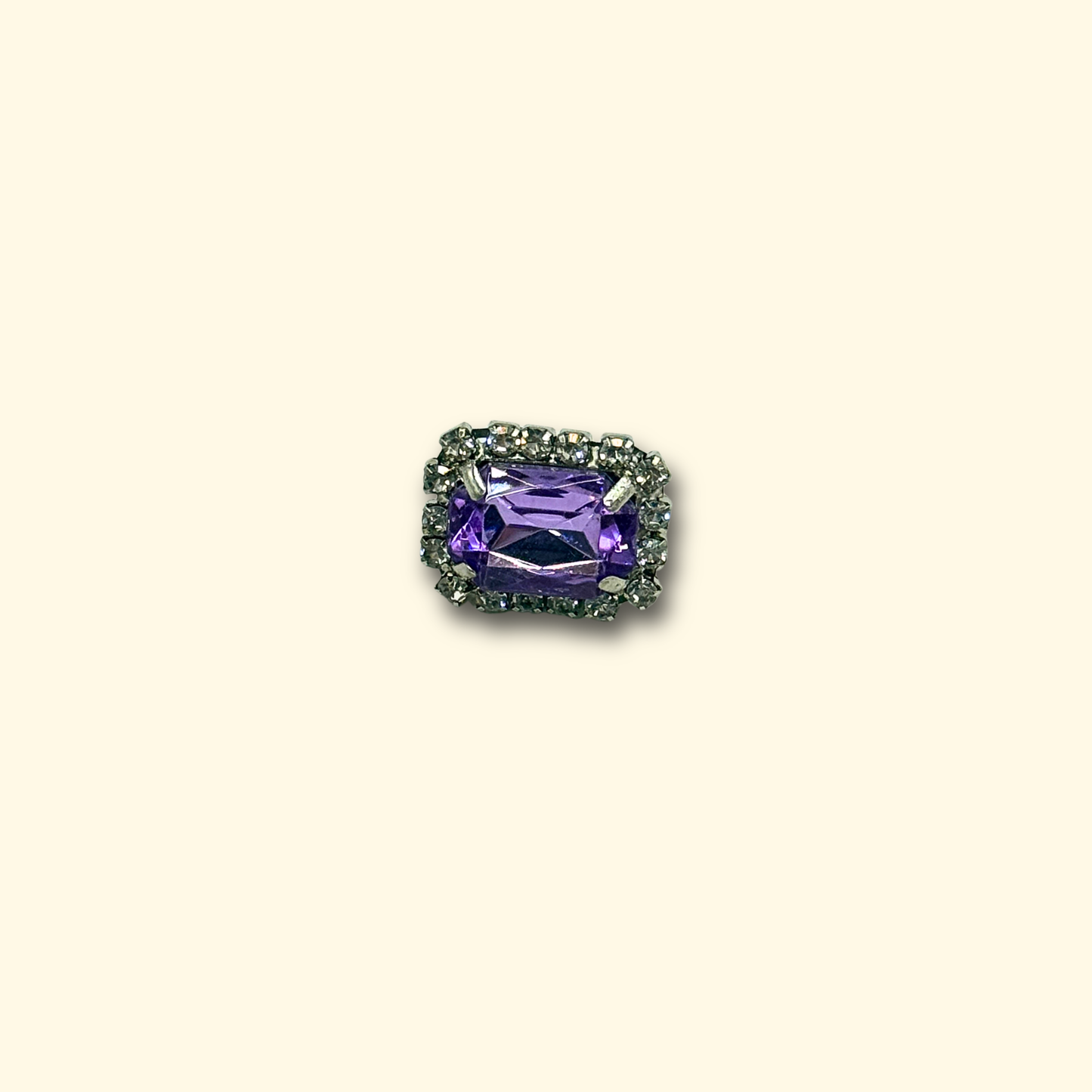 Lavender Haze Pet Charm - Soft purple diamond charm for your pet’s unique look