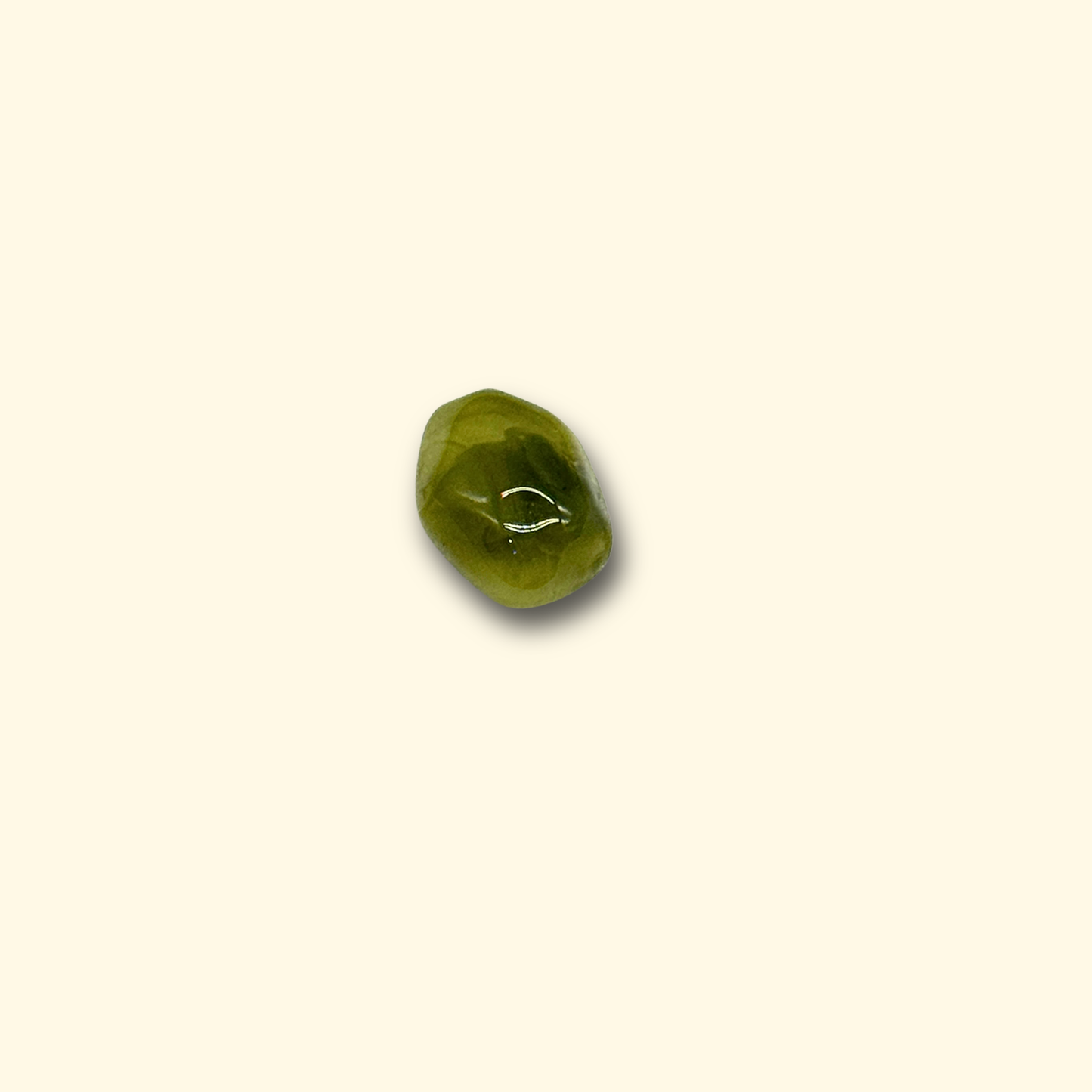 Mystic Olive pet charm featuring a nature-inspired design, ideal for customizing your pet's collar with a subtle yet charming touch