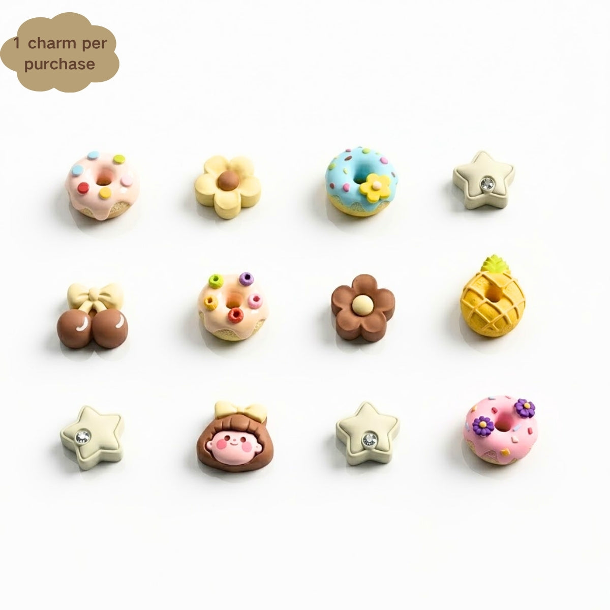 Cute Sweet Snap Charms