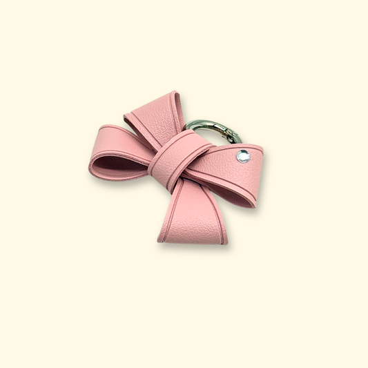 pink interchangeable bow charm for toy poodle and dog collars