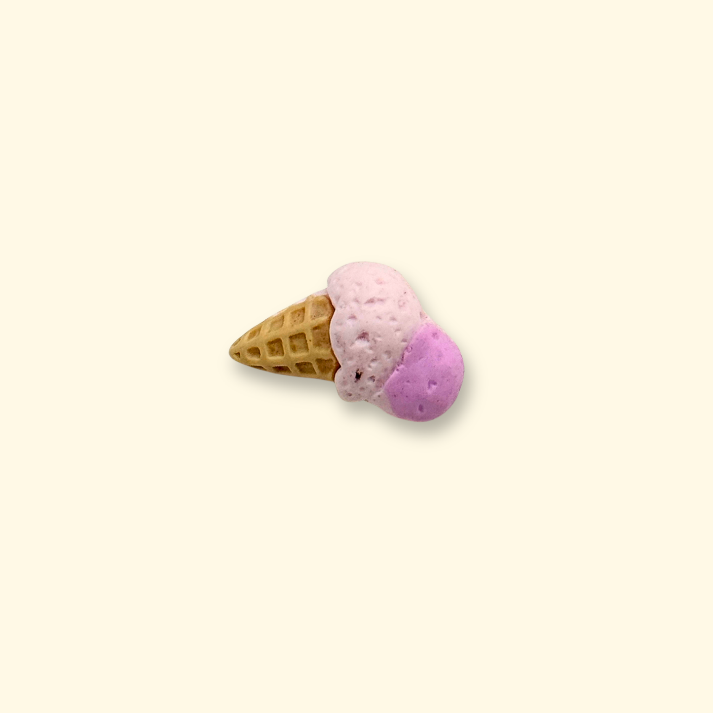 Taro Ice Cream Pet Collar Charm for Dogs, Adorable Donut Shape