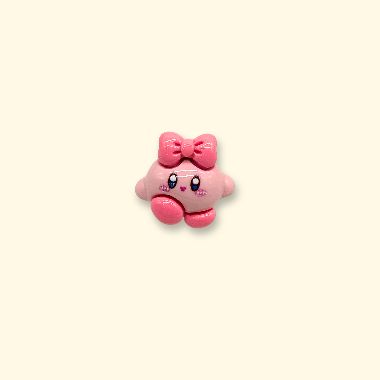 cute pink character charm for interchangeable dog collars